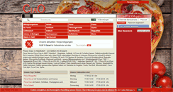 Desktop Screenshot of pizza-ciao.de