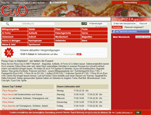 Tablet Screenshot of pizza-ciao.de